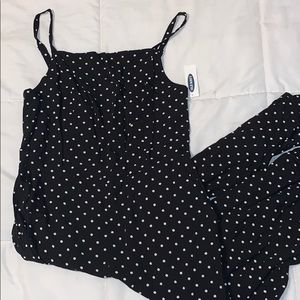 NWT old navy polka dot jump suit